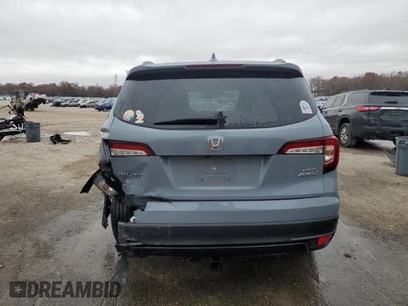 ✅ 2022 Honda Pilot Sport • VIN: 5FNYF6H30NB062025 • Lot: 85473484. Listed on Copart with 57,280 mi. Free auction sales archive from the USA and detailed vehicle history report at DreamBid. Image 6.