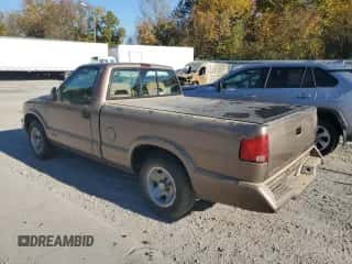 1996 Chevrolet S-10 с VIN 1GCCS1440TK187565, выставлен на аукционе Copart как лот 77079314 с пробегом 158 738 миль миль и Списание • Salvage title. История ставок и продаж доступна на DreamBid. Изображение 2.