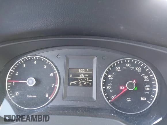 ✅ 2014 Volkswagen Jetta SE • VIN: 3VWD17AJ6EM240489 • Lot: 43792571. Listed on IAAI with 104,143 mi. Free auction sales archive from the USA and detailed vehicle history report at DreamBid. Image 7.