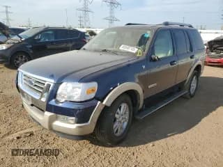 ✅ 2007 Ford Explorer Eddie Bauer • VIN: 1FMEU74847UB32101 • Lot: 80890745. Wystawiony na Copart z przebiegiem 142 943 mil. Bezpłatny archiwum sprzedaży aukcyjnych z USA i szczegółowy raport historii pojazdu na DreamBid. Zdjęcie 1.
