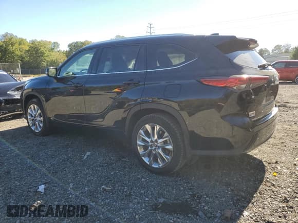 ✅ 2023 Toyota Highlander Hybrid Limited • VIN: 5TDXBRCH4PS572405 • Lot: 87010185. Wystawiony na Copart z przebiegiem 54 838 mil. Bezpłatny archiwum sprzedaży aukcyjnych z USA i szczegółowy raport historii pojazdu na DreamBid. Zdjęcie 2.