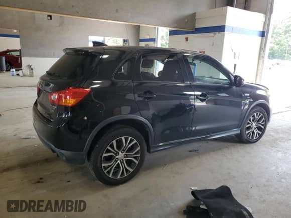 2017 Mitsubishi Outlander SE with VIN JA4AR3AWXHZ043728, listed as a Copart auction lot 60508665 with 77,130 mi miles and Salvage title. Bid and sale history available at DreamBid. Image 3.