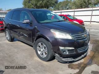 ✅ 2015 Chevrolet Traverse LT • VIN: 1GNKRHKD2FJ142387 • Lot: 43333694. Wystawiony na IAAI z przebiegiem 283 105 mil. Bezpłatny archiwum sprzedaży aukcyjnych z USA i szczegółowy raport historii pojazdu na DreamBid. Zdjęcie 1.