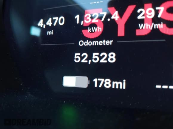 ✅ 2019 Tesla Model S 75D • VIN: 5YJSA1E27KF333645 • Lot: 41647989. Listed on IAAI with 52,528 mi. Free auction sales archive from the USA and detailed vehicle history report at DreamBid. Image 18.