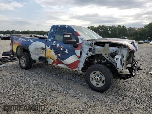 ✅ 2022 Chevrolet Silverado 2500HD Work Truck • VIN: 1GC0WLE75NF120645 • Lot: 68695054. Listed on Copart with 103,785 mi. Free auction sales archive from the USA and detailed vehicle history report at DreamBid. Image 4.