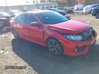 ✅ 2018 Honda Civic Si • VIN: 2HGFC1E57JH707056 • Lot: 43709785. Listed on IAAI with 136,606 mi. Free auction sales archive from the USA and detailed vehicle history report at DreamBid. Image 1.