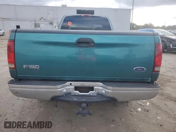 ✅ 1998 Ford F-150 • VIN: 1FTZX1724WNA64697 • Lot: 86434405. Listed on Copart with 168,400 mi. Free auction sales archive from the USA and detailed vehicle history report at DreamBid. Image 6.