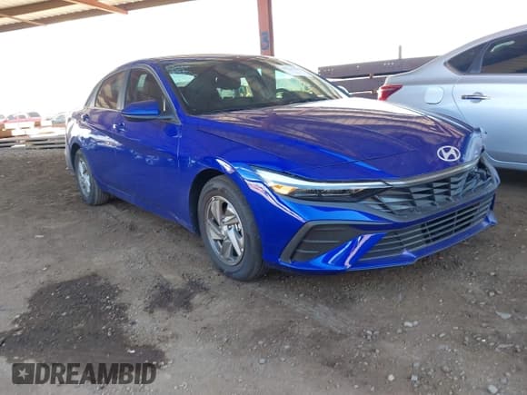 ✅ 2025 Hyundai Elantra SE • VIN: KMHLL4DG0SU029380 • Lot: 43226230. Listed on IAAI with 1,479 mi. Free auction sales archive from the USA and detailed vehicle history report at DreamBid. Image 1.