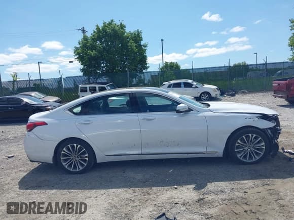 ✅ 2017 Genesis G80 3.8L • VIN: KMHGN4JE9HU212106 • Lot: 42311384. Listed on IAAI with 74,511 mi. Free auction sales archive from the USA and detailed vehicle history report at DreamBid. Image 14.
