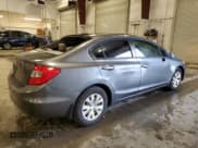 ✅ 2012 Honda Civic LX • VIN: 19XFB2F59CE342609 • Lot: 62232035. Wystawiony na Copart z przebiegiem 133 664 mil. Bezpłatny archiwum sprzedaży aukcyjnych z USA i szczegółowy raport historii pojazdu na DreamBid. Zdjęcie 3.