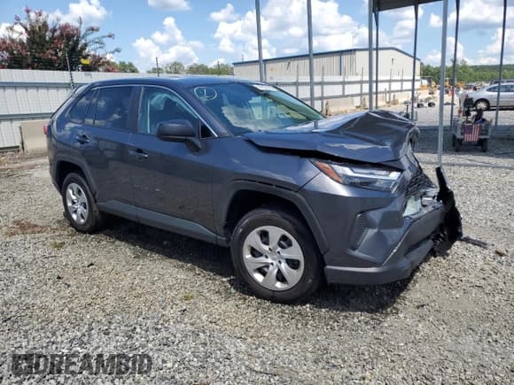 ✅ 2025 Toyota RAV4 LE • VIN: 2T3F1RFV4SC490943 • Lot: 66103325. Listed on Copart with 6,453 mi. Free auction sales archive from the USA and detailed vehicle history report at DreamBid. Image 4.