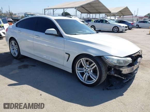 ✅ 2015 BMW 4 Series 428i • VIN: WBA4A9C50FGL85857 • Lot: 42542619. Listed on IAAI with 136,411 mi. Free auction sales archive from the USA and detailed vehicle history report at DreamBid. Image 1.