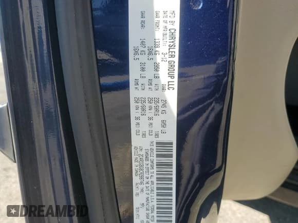 ✅ 2012 Dodge Grand Caravan SE • VIN: 2C4RDGBG8CR288746 • Лот: 91057375. Опубликован ранее на Copart с пробегом 87 574 миль. Бесплатный доступ к архиву аукционных продаж из США и подробный отчёт об истории автомобиля на DreamBid. Изображение 14.