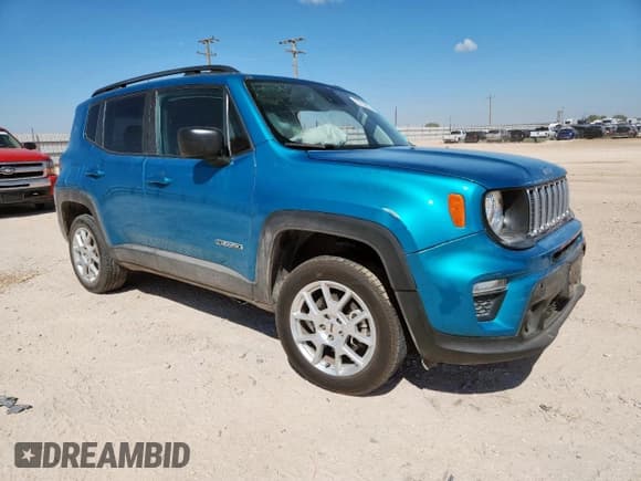 ✅ 2022 Jeep Renegade Sport • VIN: ZACNJDA14NPN63021 • Lot: 80736835. Wystawiony na Copart z przebiegiem 41 139 mil. Bezpłatny archiwum sprzedaży aukcyjnych z USA i szczegółowy raport historii pojazdu na DreamBid. Zdjęcie 4.