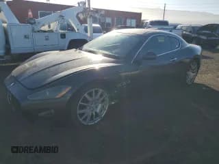 ✅ 2008 Maserati GranTurismo • VIN: ZAMGJ45A380041170 • Lot: 46138555. Wystawiony na Copart z przebiegiem 63 110 mil. Bezpłatny archiwum sprzedaży aukcyjnych z USA i szczegółowy raport historii pojazdu na DreamBid. Zdjęcie 1.