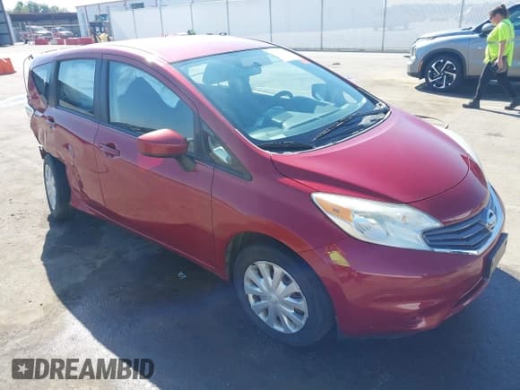 ✅ 2015 Nissan Note S Plus • VIN: 3N1CE2CP6FL442136 • Lot: 43096798. Listed on IAAI with 123,394 mi. Free auction sales archive from the USA and detailed vehicle history report at DreamBid. Image 1.