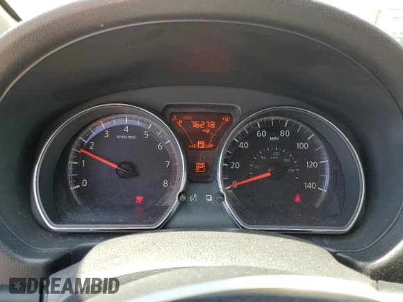 ✅ 2017 Nissan Note SV • VIN: 3N1CE2CP3HL368158 • Lot: 51853215. Listed on Copart with 76,278 mi. Free auction sales archive from the USA and detailed vehicle history report at DreamBid. Image 9.