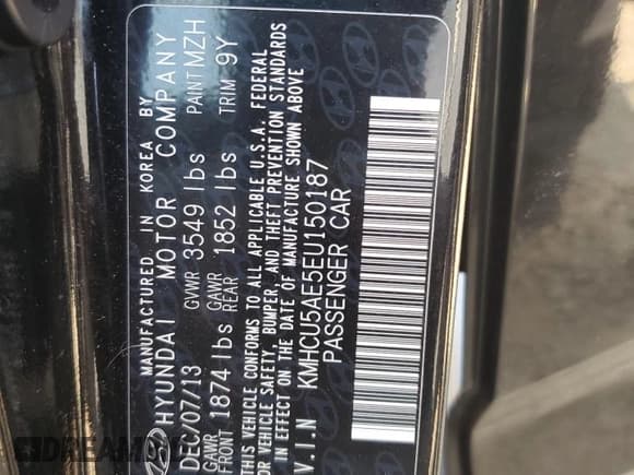 ✅ 2014 Hyundai Accent SE • VIN: KMHCU5AE5EU150187 • Лот: 70756914. Опубликован ранее на Copart с пробегом 164 778 миль. Бесплатный доступ к архиву аукционных продаж из США и подробный отчёт об истории автомобиля на DreamBid. Изображение 16.