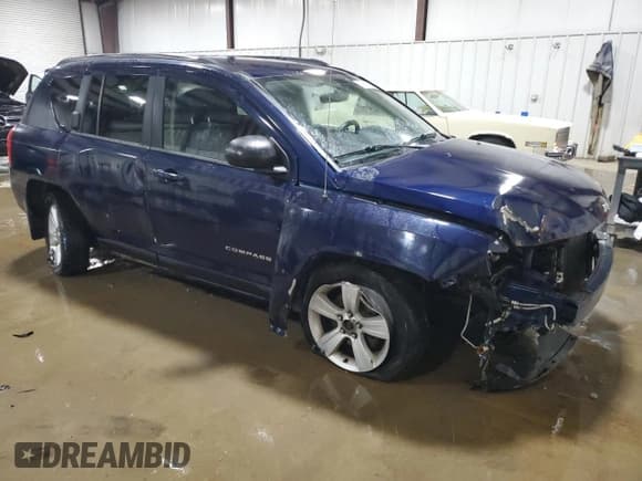 ✅ 2013 Jeep Compass Sport • VIN: 1C4NJDBB6DD180804 • Лот: 87050345. Опубликован ранее на Copart с пробегом 167 863 миль. Бесплатный доступ к архиву аукционных продаж из США и подробный отчёт об истории автомобиля на DreamBid. Изображение 4.