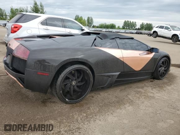 ✅ 2008 Lamborghini Murcielago • VIN: ZHWBU47S78LA02862 • Lot: 61053125. Listed on Copart with 44,992 mi. Free auction sales archive from the USA and detailed vehicle history report at DreamBid. Image 3.