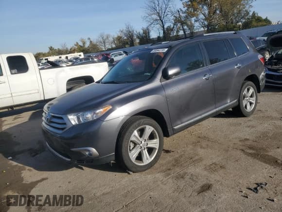 ✅ 2013 Toyota Highlander Limited • VIN: 5TDDK3EH6DS270509 • Lot: 89564735. Listed on Copart with 75,563 mi. Free auction sales archive from the USA and detailed vehicle history report at DreamBid. Image 1.