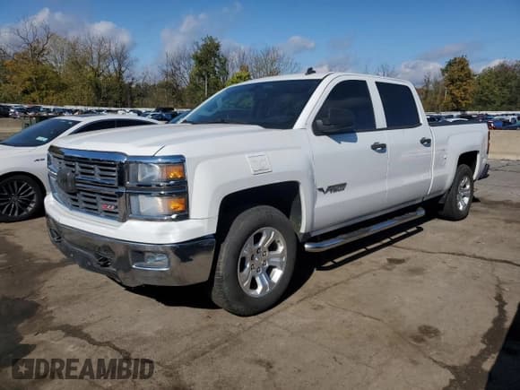 ✅ 2014 Chevrolet Silverado 1500 LT • VIN: 3GCUKREH7EG534145 • Лот: 76024904. Опубликован ранее на Copart с пробегом 27 117 миль. Бесплатный доступ к архиву аукционных продаж из США и подробный отчёт об истории автомобиля на DreamBid. Изображение 1.