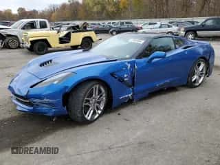 2014 Chevrolet Corvette Z51 3LT с VIN 1G1YL2D78E5126462, выставлен на аукционе Copart как лот 77984904 с пробегом 18 263 миль миль и Списание • Salvage title. История ставок и продаж доступна на DreamBid. Изображение 1.
