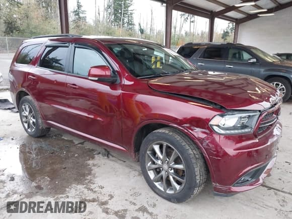 ✅ 2017 Dodge Durango GT • VIN: 1C4RDJDG8HC606701 • Lot: 43549846. Wystawiony na IAAI z przebiegiem 85 816 mil. Bezpłatny archiwum sprzedaży aukcyjnych z USA i szczegółowy raport historii pojazdu na DreamBid. Zdjęcie 1.