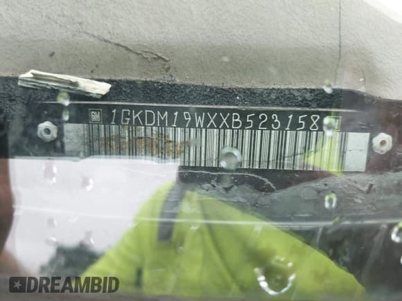 ✅ 1999 GMC Safari • VIN: 1GKDM19WXXB523158 • Лот: 37840214. Опубликован ранее на IAAI с пробегом Не указан. Бесплатный доступ к архиву аукционных продаж из США и подробный отчёт об истории автомобиля на DreamBid. Изображение 9.