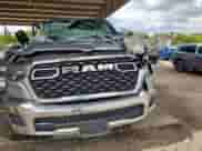 2025 Ram 1500 Lone Star with VIN 1C6RREBG7SN504563, listed as a Copart auction lot 91252415 with 27,494 mi miles and Clean title. Bid and sale history available at DreamBid. Image 5.