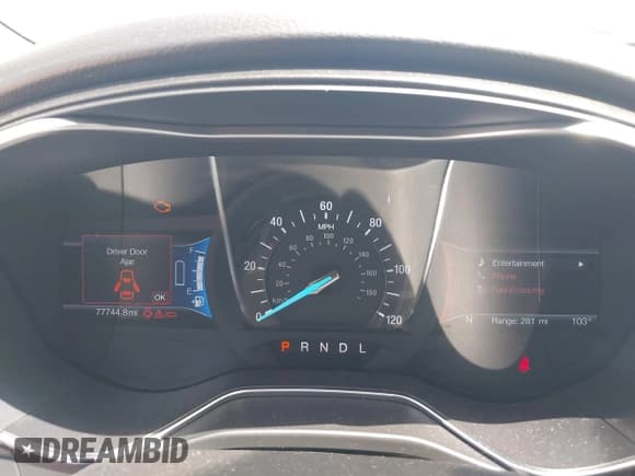 ✅ 2017 Ford Fusion Hybrid Titanium • VIN: 3FA6P0RU1HR317556 • Lot: 42549706. Listed on IAAI with 77,744 mi. Free auction sales archive from the USA and detailed vehicle history report at DreamBid. Image 7.