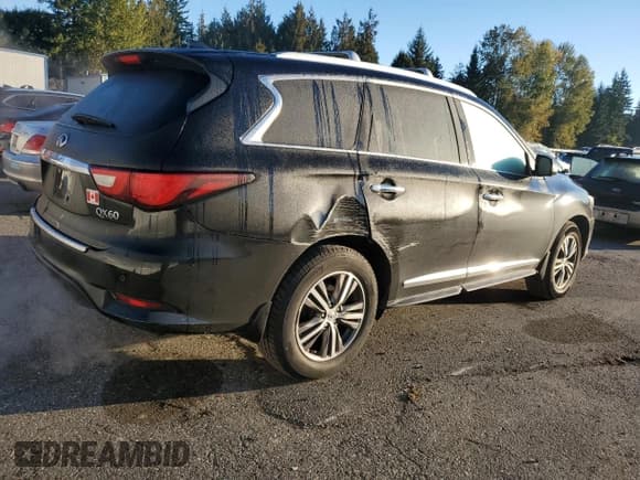 ✅ 2017 Infiniti QX60 • VIN: 5N1DL0MM1HC506626 • Лот: 82248815. Опубликован ранее на Copart с пробегом 109 869 миль. Бесплатный доступ к архиву аукционных продаж из США и подробный отчёт об истории автомобиля на DreamBid. Изображение 3.
