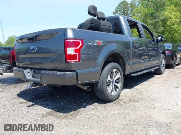 ✅ 2020 Ford F-150 XL • VIN: 1FTEW1C53LFC45393 • Lot: 42049529. Listed on IAAI with Not provided. Free auction sales archive from the USA and detailed vehicle history report at DreamBid. Image 4.