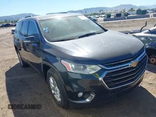 ✅ 2018 Chevrolet Traverse LT Cloth • VIN: 1GNERGKW3JJ261356 • Lot: 43535384. Wystawiony na IAAI z przebiegiem 161 215 mil. Bezpłatny archiwum sprzedaży aukcyjnych z USA i szczegółowy raport historii pojazdu na DreamBid. Zdjęcie 1.