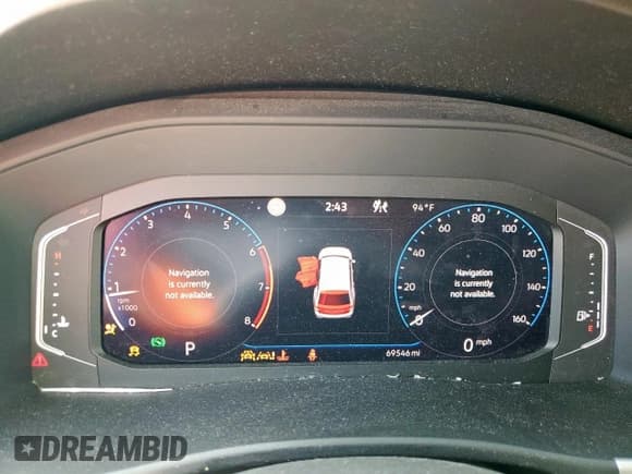 ✅ 2021 Volkswagen Atlas SEL Premium • VIN: 1V2TR2CA3MC575294 • Lot: 84564525. Listed on Copart with 69,546 mi. Free auction sales archive from the USA and detailed vehicle history report at DreamBid. Image 9.