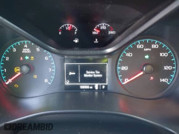 2020 Chevrolet Colorado 2WD Work Truck with VIN 1GCGSBEN5L1152430, listed as a IAAI auction lot 43278372 with 108,999 mi miles and . Bid and sale history available at DreamBid. Image 7.