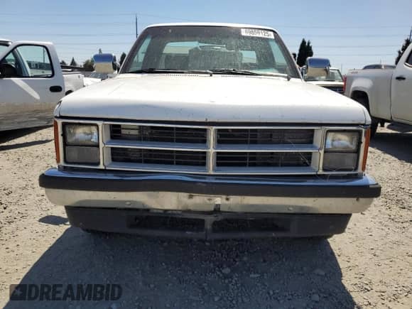 1990 Dodge Dakota with VIN 1B7GL23XXLS708226, listed as a Copart auction lot 69859125 with 372,216 mi miles and Salvage title. Bid and sale history available at DreamBid. Image 5.