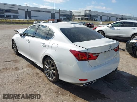 ✅ 2013 Lexus GS 350 • VIN: JTHBE1BL3D5006521 • Lot: 43708795. Listed on IAAI with 215,612 mi. Free auction sales archive from the USA and detailed vehicle history report at DreamBid. Image 3.