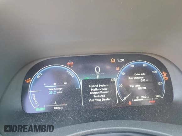 ✅ 2024 Toyota Highlander Hybrid Limited • VIN: 5TDXBRCHXRS640936 • Lot: 44746275. Listed on Copart with 6,949 mi. Free auction sales archive from the USA and detailed vehicle history report at DreamBid. Image 9.