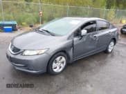 ✅ 2013 Honda Civic LX • VIN: 2HGFB2F59DH597364 • Lot: 43303119. Listed on IAAI with 205,849 mi. Free auction sales archive from the USA and detailed vehicle history report at DreamBid. Image 2.