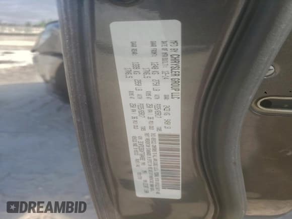 ✅ 2015 Dodge Journey SXT • VIN: 3C4PDCBGXFT604892 • Lot: 94364045. Wystawiony na Copart z przebiegiem 128 208 mil. Bezpłatny archiwum sprzedaży aukcyjnych z USA i szczegółowy raport historii pojazdu na DreamBid. Zdjęcie 13.