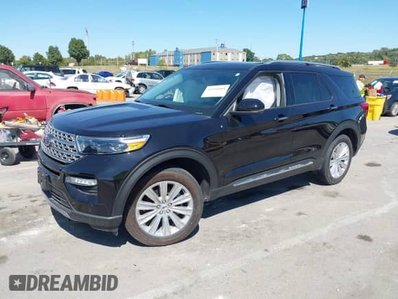 2023 Ford Explorer Limited z VIN 1FMSK8FH2PGB51112, wystawiony jako IAAI lot #43168081 z przebiegiem 25 524 mil mil oraz . Historia ofert i sprzedaży dostępna na DreamBid. Obrazek 17.