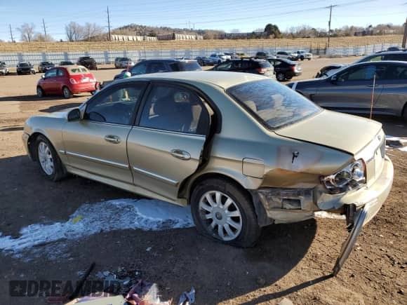 2003 Hyundai Sonata GLS z VIN KMHWF35H33A874765, wystawiony jako Copart lot #43804495 z przebiegiem 168 242 mil mil oraz Szkoda całkowita • Salvage title. Historia ofert i sprzedaży dostępna na DreamBid. Obrazek 2.