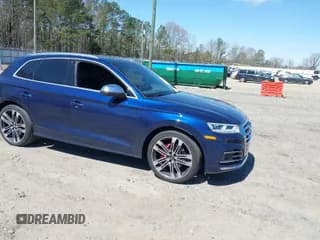 ✅ 2020 Audi SQ5 Prestige • VIN: WA1C4AFY6L2020342 • Lot: 41798088. Listed on IAAI with 27,937 mi. Free auction sales archive from the USA and detailed vehicle history report at DreamBid. Image 1.