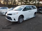 ✅ 2020 Toyota Sienna L • VIN: 5TDZZ3DC5LS065141 • Lot: 43739061. Listed on IAAI with 75,242 mi. Free auction sales archive from the USA and detailed vehicle history report at DreamBid. Image 2.