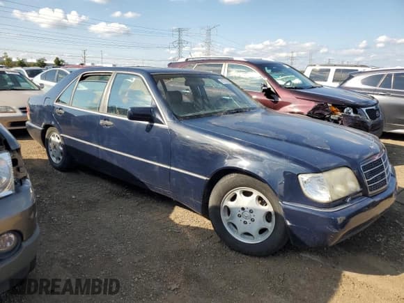 ✅ 1994 Mercedes-Benz S 320 • VIN: WDBGA43E5RA180107 • Лот: 81722665. Опубликован ранее на Copart с пробегом Не указан. Бесплатный доступ к архиву аукционных продаж из США и подробный отчёт об истории автомобиля на DreamBid. Изображение 4.