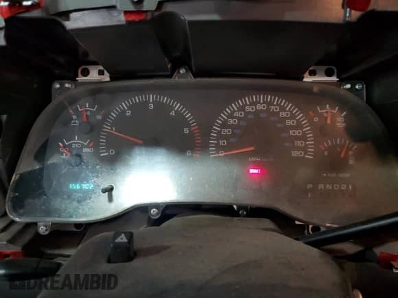 2001 Dodge 1500 with VIN 3B7HF13Z11G171774, listed as a Copart auction lot 74521024 with 156,702 mi miles and Salvage title. Bid and sale history available at DreamBid. Image 9.