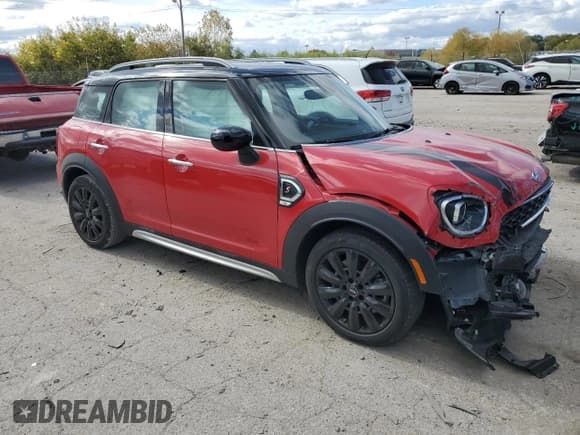 ✅ 2024 MINI Countryman Cooper S • VIN: WMZ53BR04R3R38803 • Lot: 76070924. Listed on Copart with 11,384 mi. Free auction sales archive from the USA and detailed vehicle history report at DreamBid. Image 4.