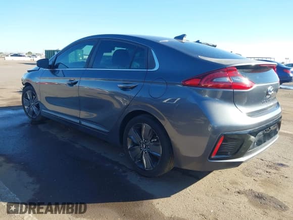 ✅ 2018 Hyundai Ioniq Limited • VIN: KMHC05LCXJU064259 • Lot: 43609318. Wystawiony na IAAI z przebiegiem 92 098 mil. Bezpłatny archiwum sprzedaży aukcyjnych z USA i szczegółowy raport historii pojazdu na DreamBid. Zdjęcie 3.