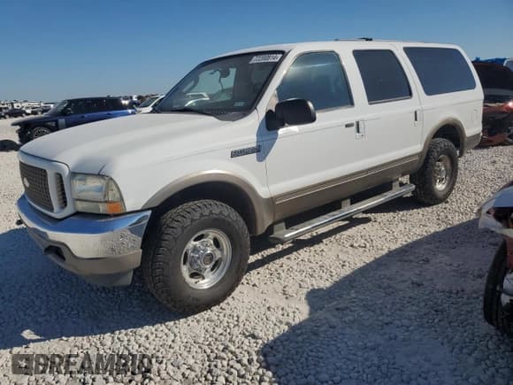 ✅ 2004 Ford Excursion Eddie Bauer • VIN: 1FMSU45P24EC47888 • Лот: 72200814. Опубликован ранее на Copart с пробегом Не указан. Бесплатный доступ к архиву аукционных продаж из США и подробный отчёт об истории автомобиля на DreamBid. Изображение 1.